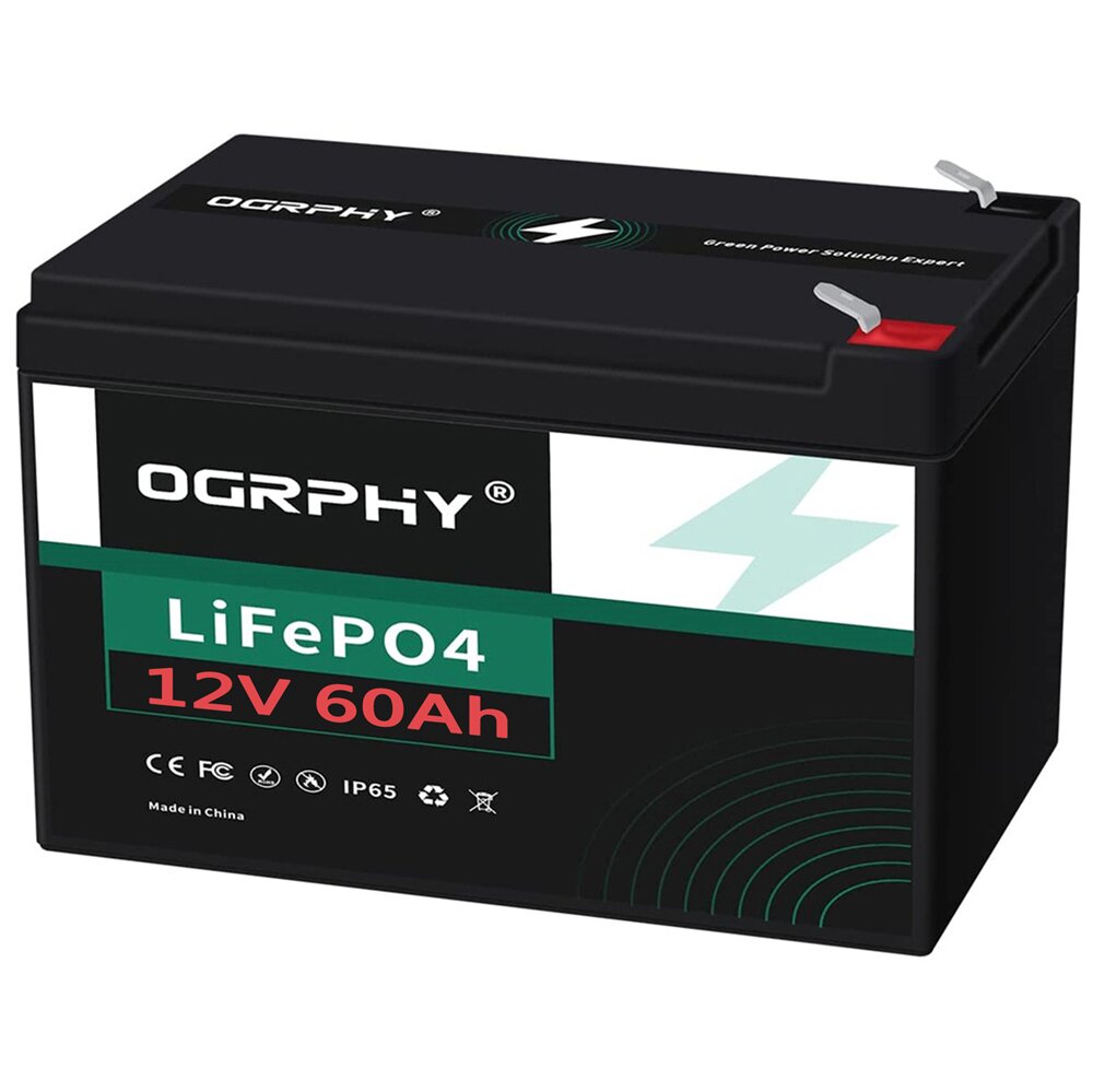 12V 60A 5v lithium ion battery with high amperage