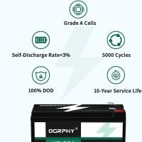 12V 6Ah LiFePO4 BMS Battery Manage System 200x200