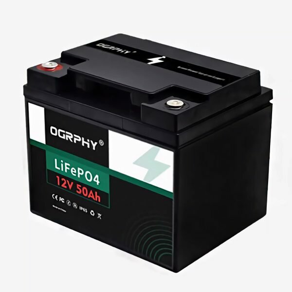12V 50Ah LiFePO4 Battery 640Wh Grade A Cells Lithium Battery with BMS