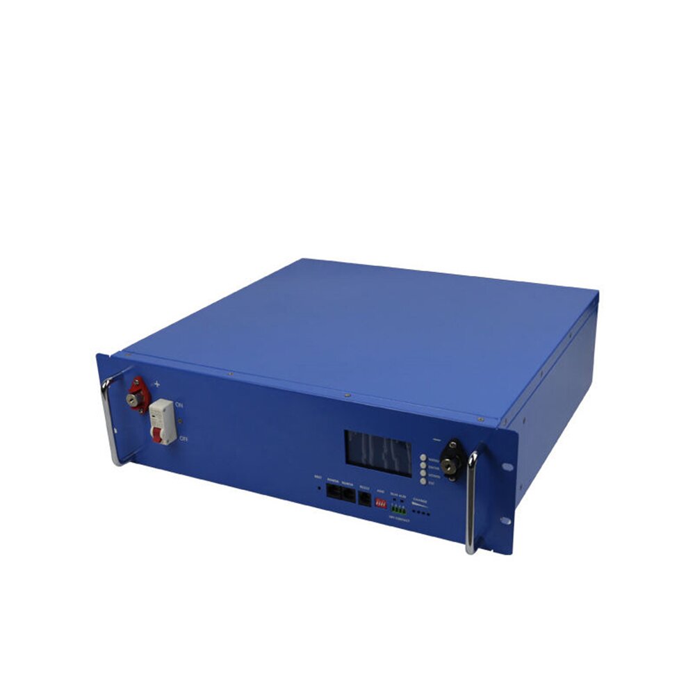 Deep Cycles Lithium Blue 48V 50Ah Server Rack Battery Lifepo4